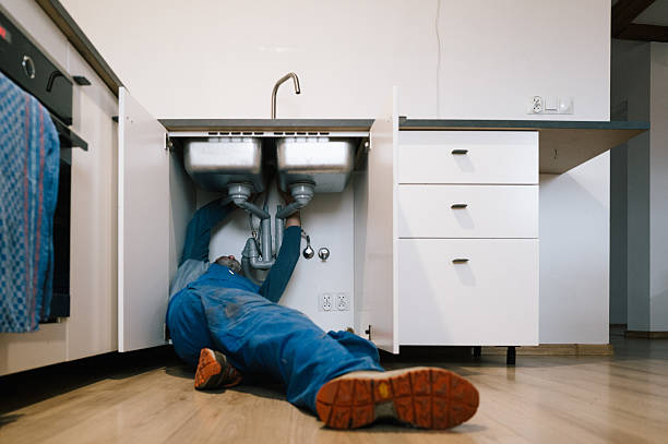 Professional Leak Detection technician working in Normandy Beach, NJ